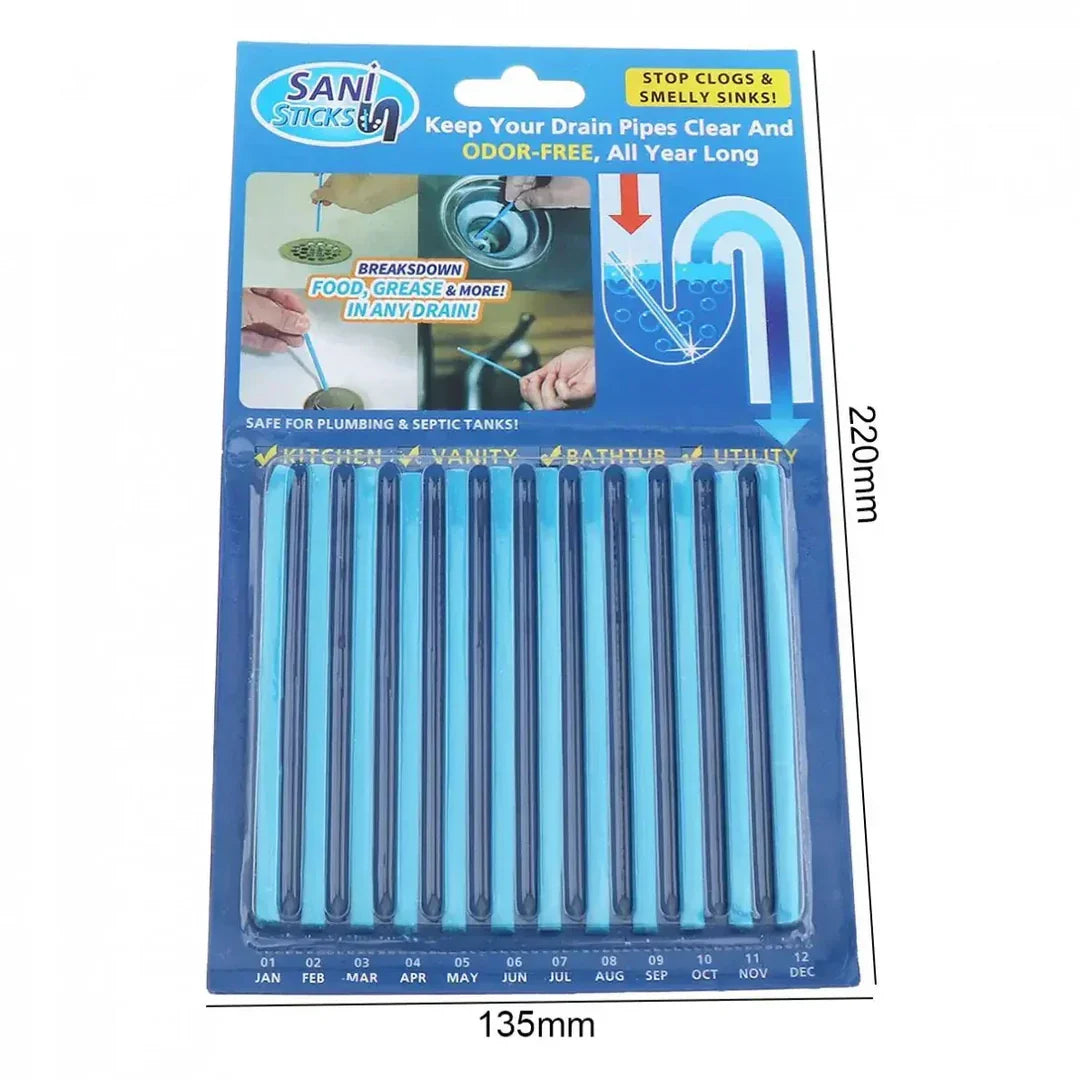 Drain Cleaning Sticks – Effective Pipe Cleaning & Odour Removal