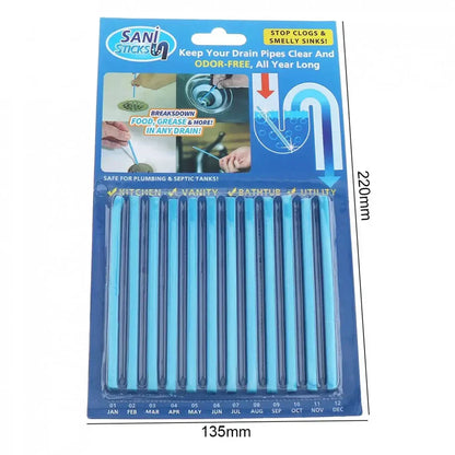 Drain Cleaning Sticks – Effective Pipe Cleaning & Odour Removal