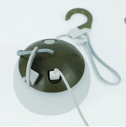 Rechargeable Retro LED Camping Lamp with USB – Portable Hanging Lantern for Outdoor & Tent