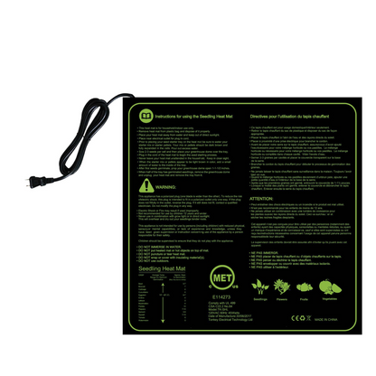 Plant Seedling Heating Mat – Temperature Control for Faster Germination and Optimal Growth