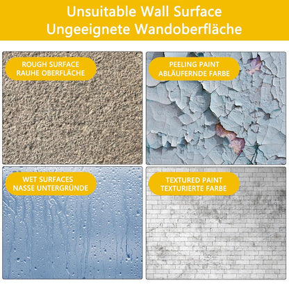 Easy Peel Electrostatic Wall Stickers for Quick Room Transformations