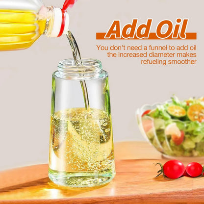 Premium 2-in-1 Oil Dispenser & Sprayer with Pressure Mechanism – Perfect for Cooking, Grilling & Salads