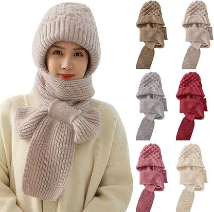 Winter Beanie Scarf for Ultimate Protection