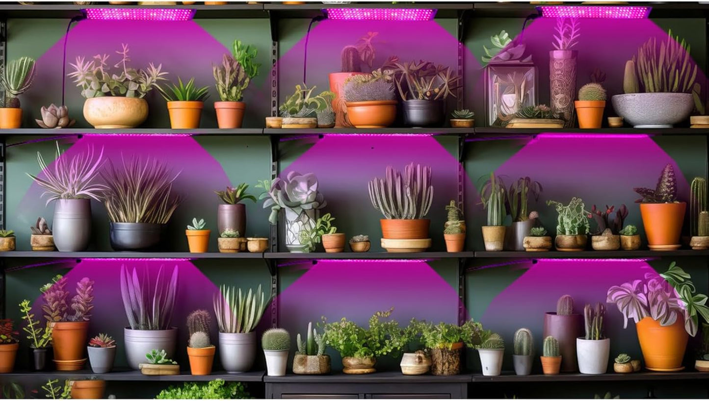 LED Quantum Plant Light Panel for Optimal Growth and Color Intensity – Adjustable Light Mode for Individual Plant Care