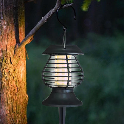 Solar-Powered Insect Repellent Lamp with LED Light – Effective Mosquito Control for Garden and Patio