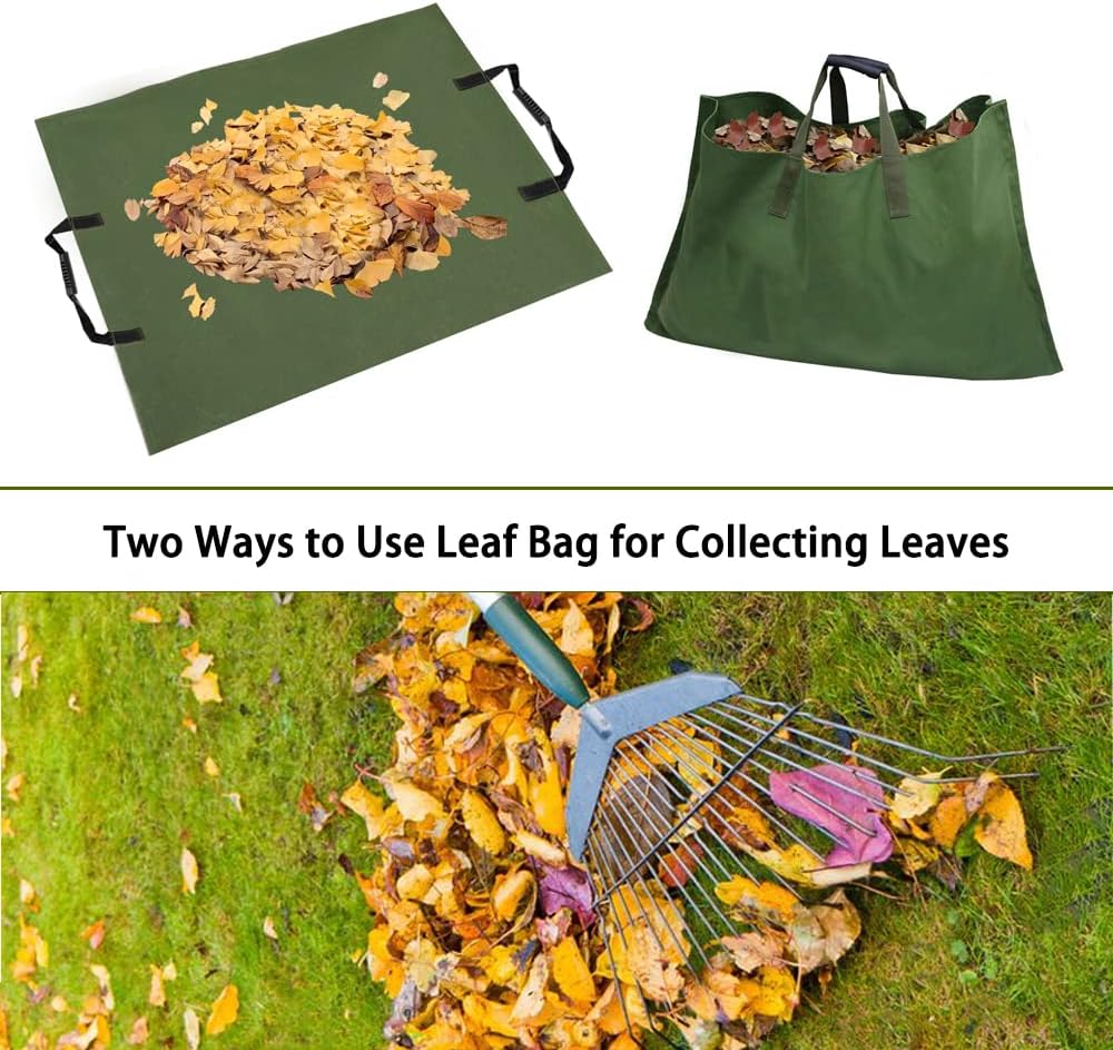 Foldable Garden Waste Bag – Durable Leaf Bag for Garden Waste and Green Clippings