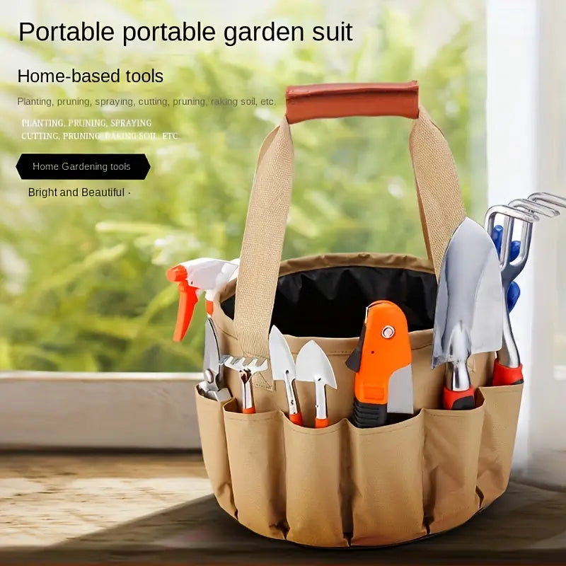 10-Piece Garden Tool Set with Carrying Bag – Complete Kit for Easy Garden Maintenance