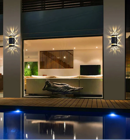 Solar Wall Light with Smart Control – Automatic Night Detection and Efficient Light Distribution for Outdoor Use