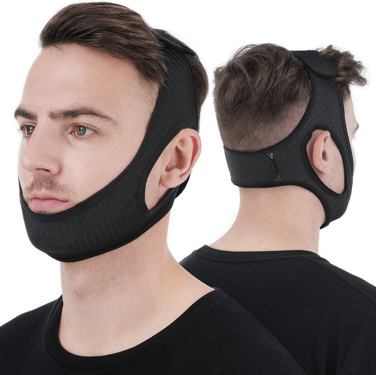 Anti-Snoring Chin Strap – Adjustable Snoring Stopper for Peaceful Sleep