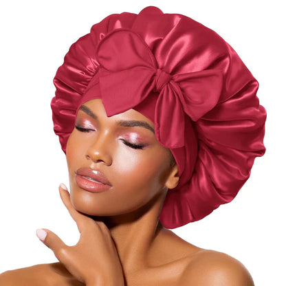 Satin Headband for Women – Comfortable Sleep Cap for Restful Nights