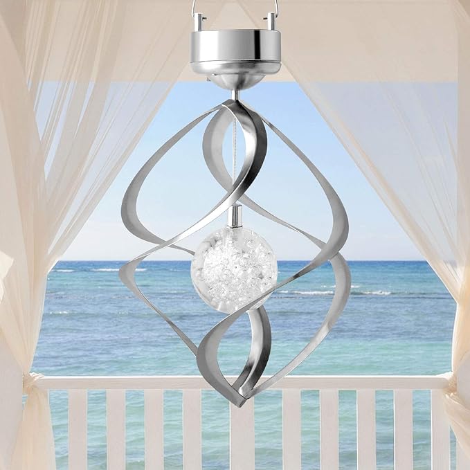 Colorful Solar LED Light for Garden and Terrace – Color-Changing Outdoor Lighting with Solar Power