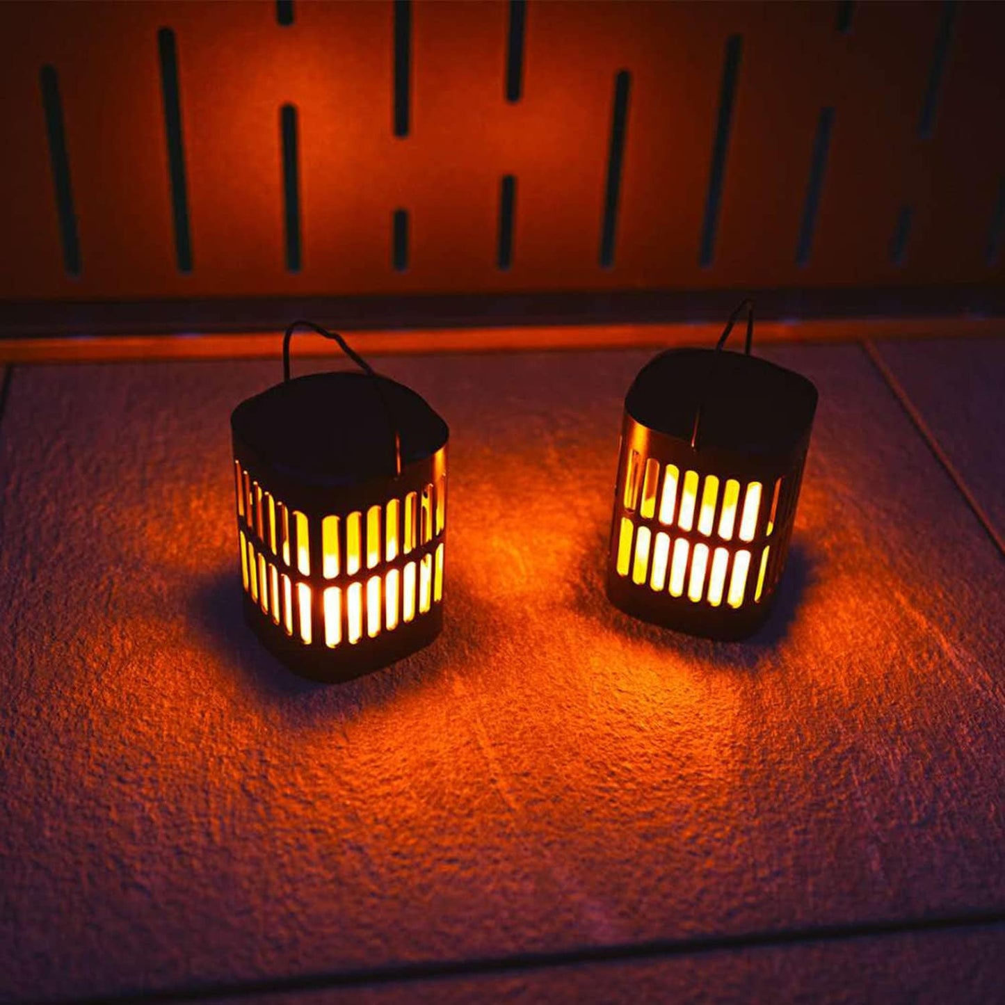 Solar LED Flame Lantern – Hanging Decorative Outdoor Lighting For Garden And Patio