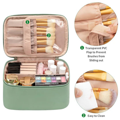 Practical Makeup Organizer for Travel – With Compartments and Dividers for Perfect Organization