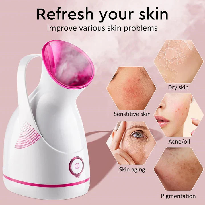 Nano-Ionic Facial Steamer for Deep Skin Care