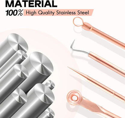 Professional Blackhead and Pimple Removal Set for Clear Skin