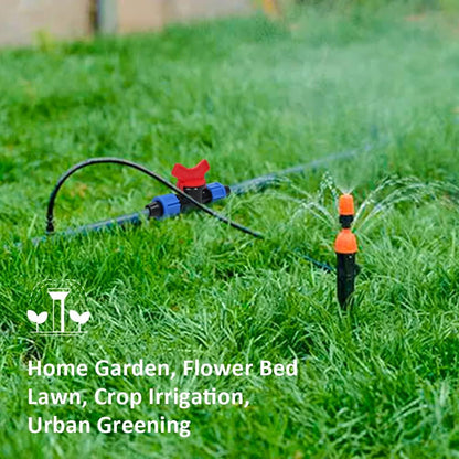 Drip irrigation system for plants – efficient watering hose for garden and plant care