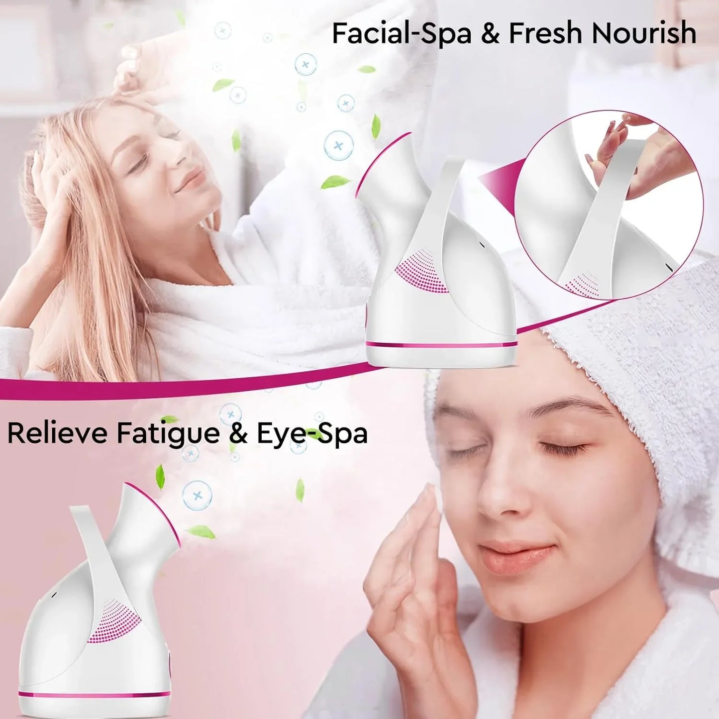 Nano-Ionic Facial Steamer for Deep Skin Care