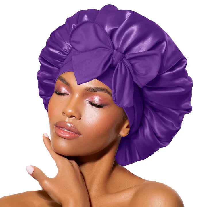 Satin Headband for Women – Comfortable Sleep Cap for Restful Nights