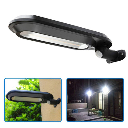 Solar Wall Light with Motion Sensor and 180° Rotation – LED Outdoor Lighting for Garden, Terrace, and Yard