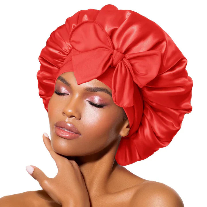 Satin Headband for Women – Comfortable Sleep Cap for Restful Nights