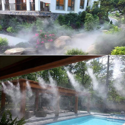 Outdoor Misting System – Cooling Mist Spray Set for Patios, Gazebos, and Umbrellas