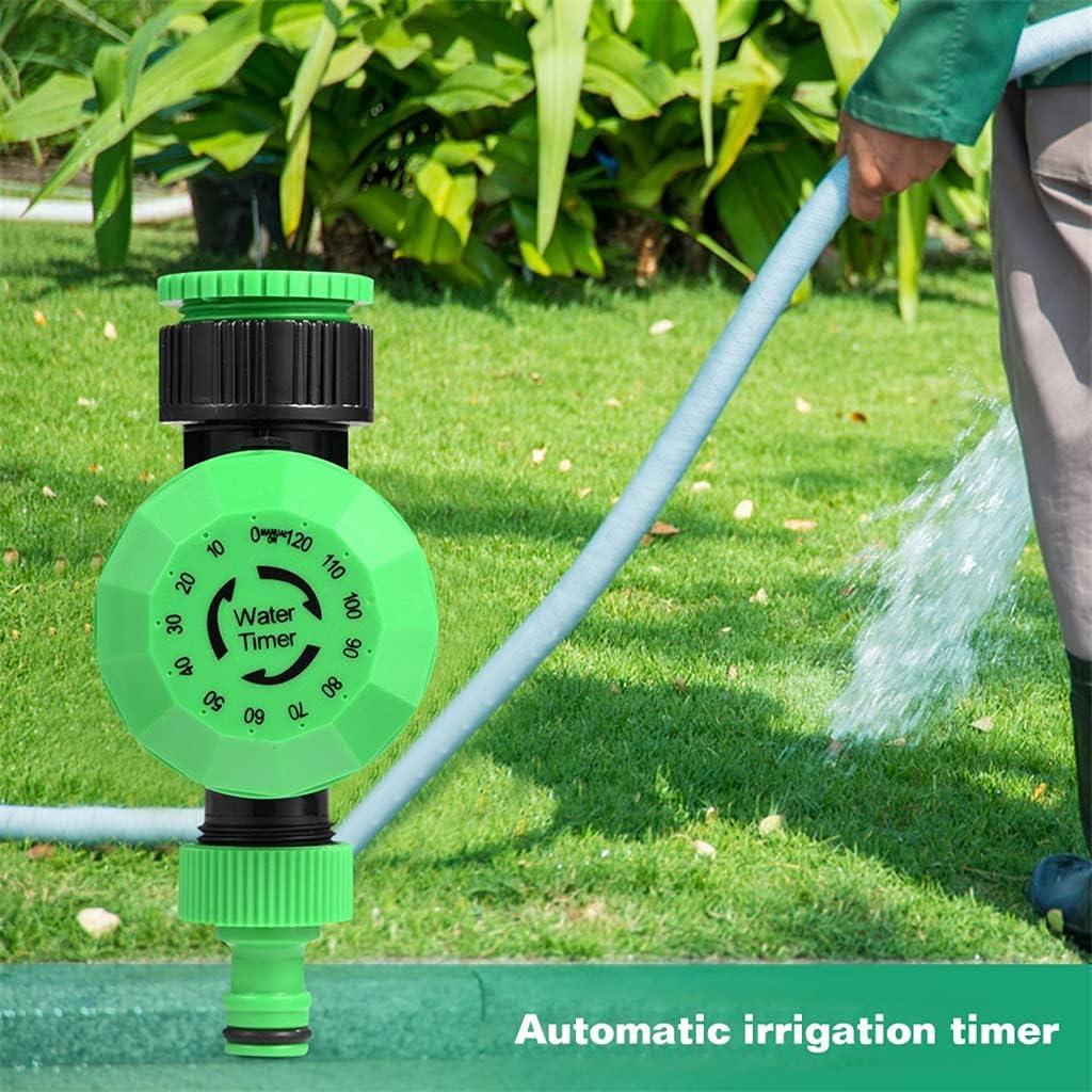 Automatic Watering Timer for Garden – Adjustable Irrigation Schedule for Optimal Plant Care
