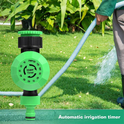 Automatic Watering Timer for Garden – Adjustable Irrigation Schedule for Optimal Plant Care