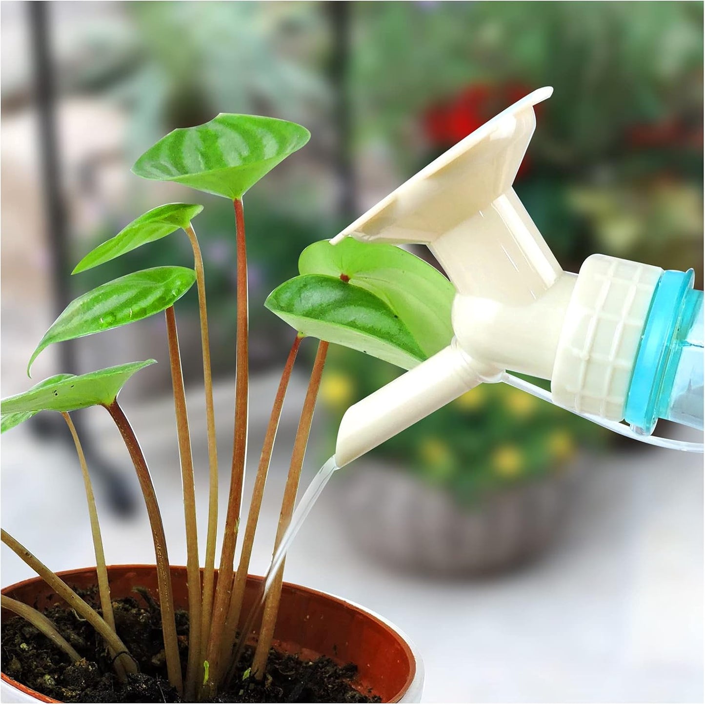 Flower-Shaped Plant Mister – Decorative Fine Mist Sprayer for Garden Plant Watering