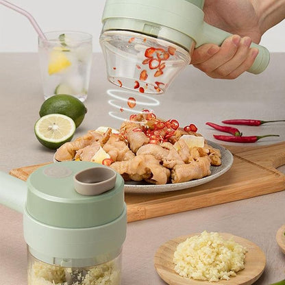 Fast-Cutting Electric Vegetable Chopper