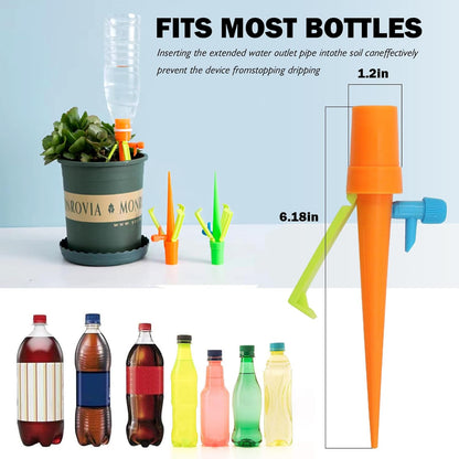 Automatic Plant Watering Spike with Bottle Adapter – Efficient Irrigation Solution for the Garden