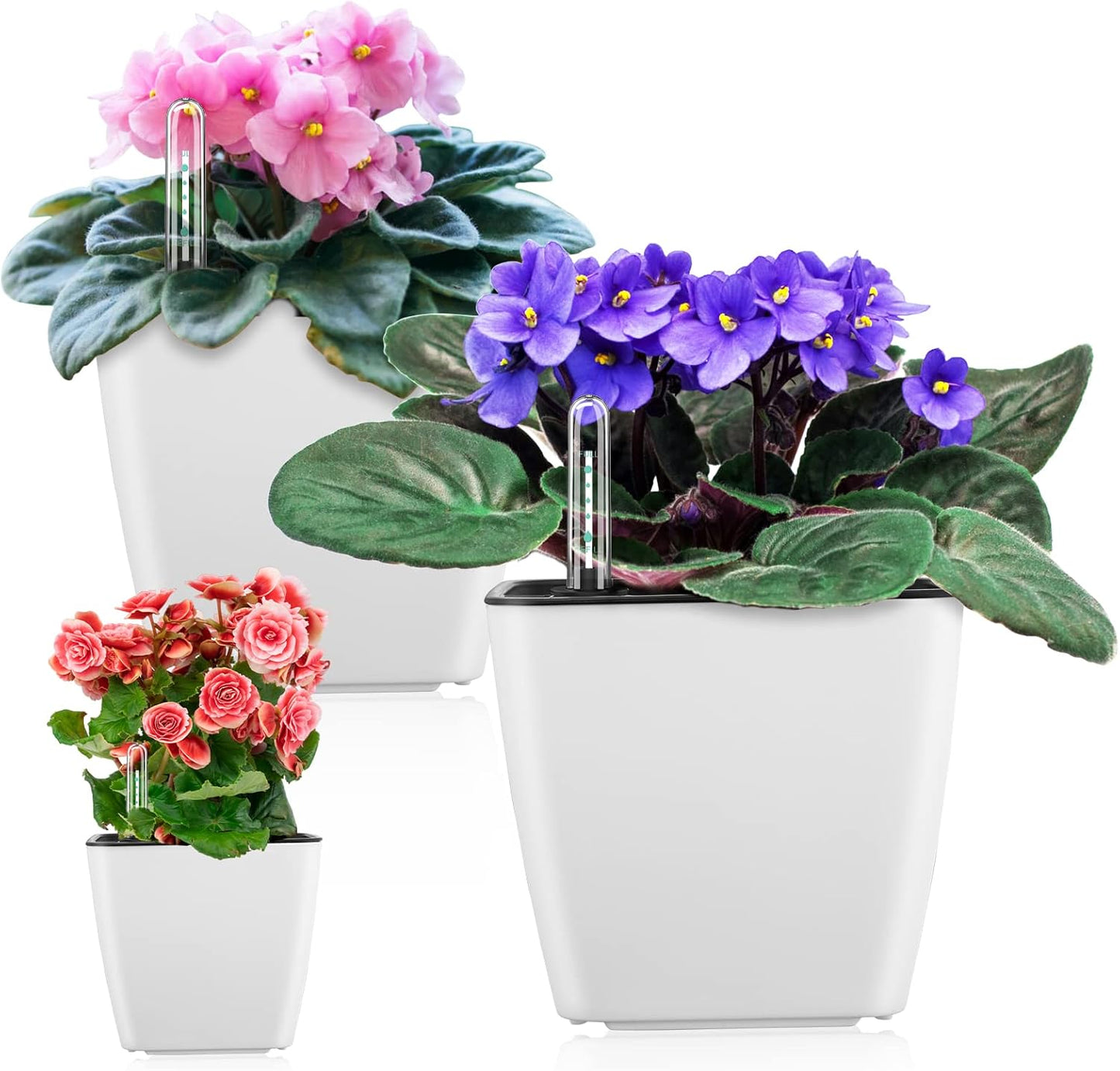 Self-watering Flower Pot – Plant Pot With Watering System For Indoor and Outdoor Use