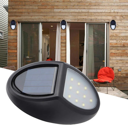 Solar LED Outdoor Wall Light with Motion Sensor – Weatherproof, Energy-Saving, and Wireless for Garden, Terrace, and Driveway