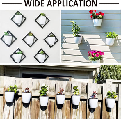 Self-Watering Hanging Planter – Modern Flower Pot for Wall Mounting for Efficient Plant Care