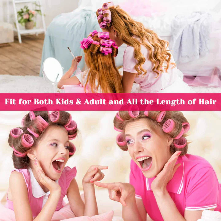 Self-Grip Hair Rollers for Long-Lasting Waves