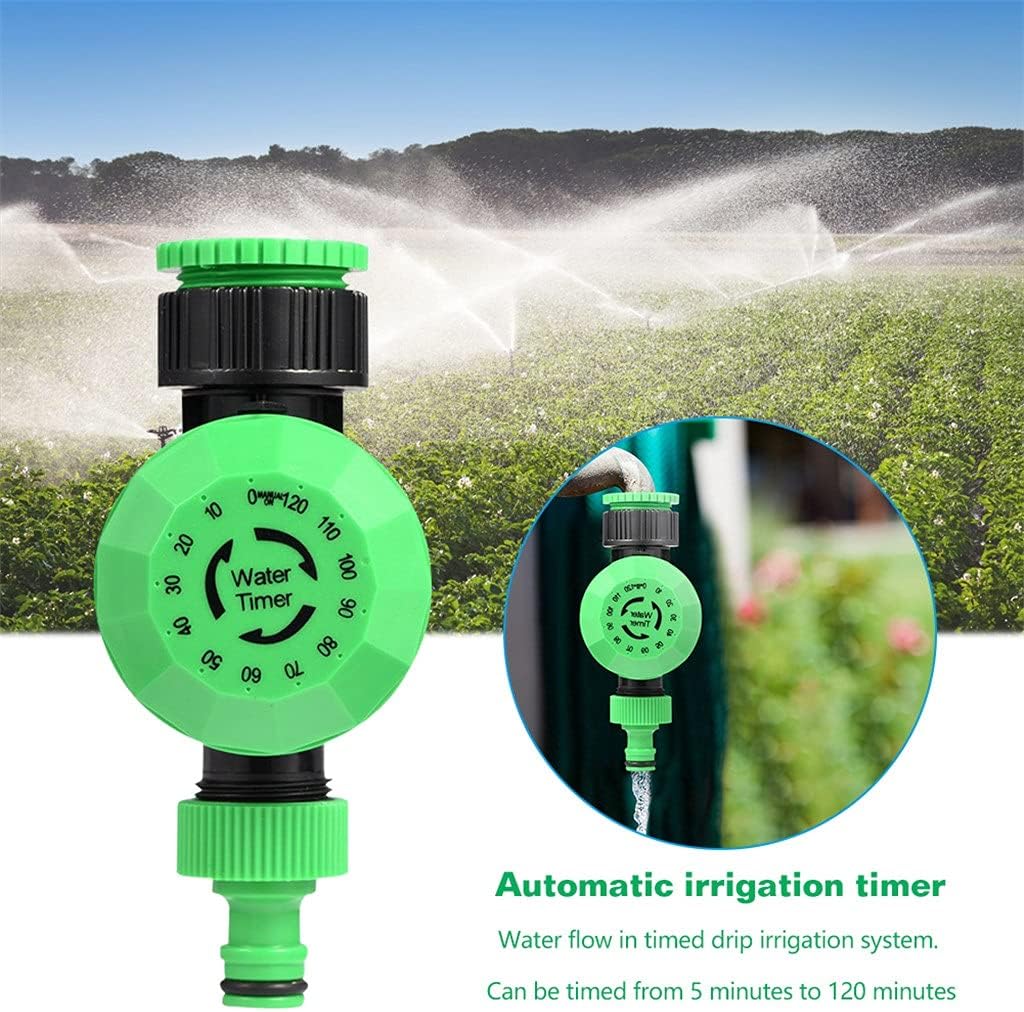Automatic Watering Timer for Garden – Adjustable Irrigation Schedule for Optimal Plant Care