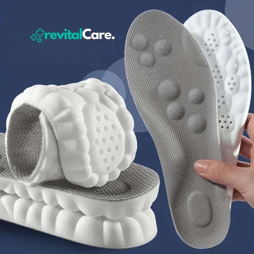 Comfortable 4D Insoles for Everyday Use