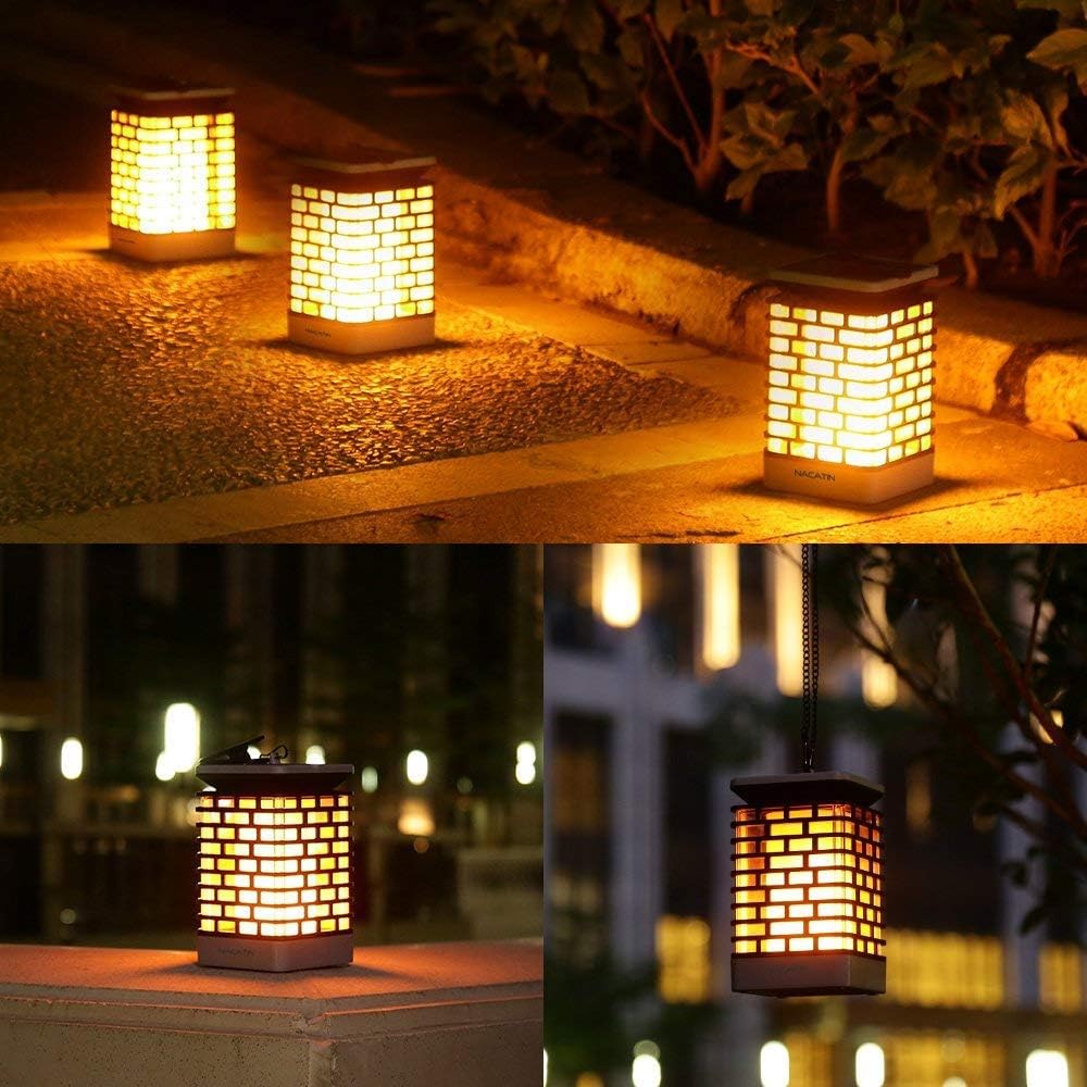 Solar LED Garden Light in Grooved Design – Stylish Lighting for Terrace and Outdoor Area