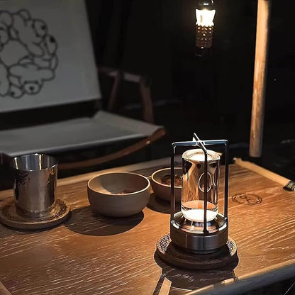 Industrial Metal Table Lamp in Retro Style