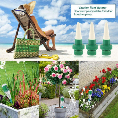 Self-Watering Spikes for Plants – Automatic Drip Spikes for Bottles for Efficient Plant Care