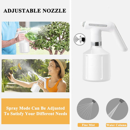 Electric Spray Bottle for Plants – Automatic Watering Can with Ergonomic Comfort Handle for Easy Watering