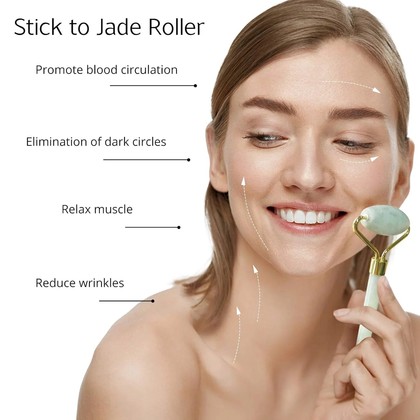 Sofortiges Glühen Gua Sha & Jade Roller Set – für Strahlende Haut und Entspannung