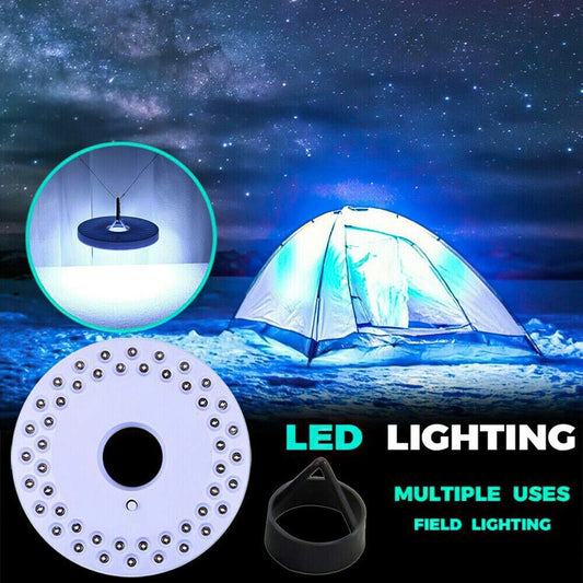 Solar LED camping lamp – hanging portable tent light for outdoor activities – rechargeable, waterproof, energy-saving