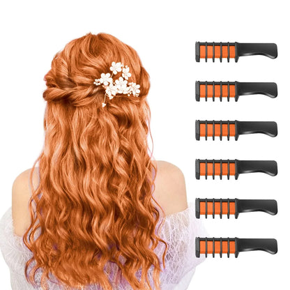 Washable Hair Chalk Pen Set – Colorful Accents for Your Hair