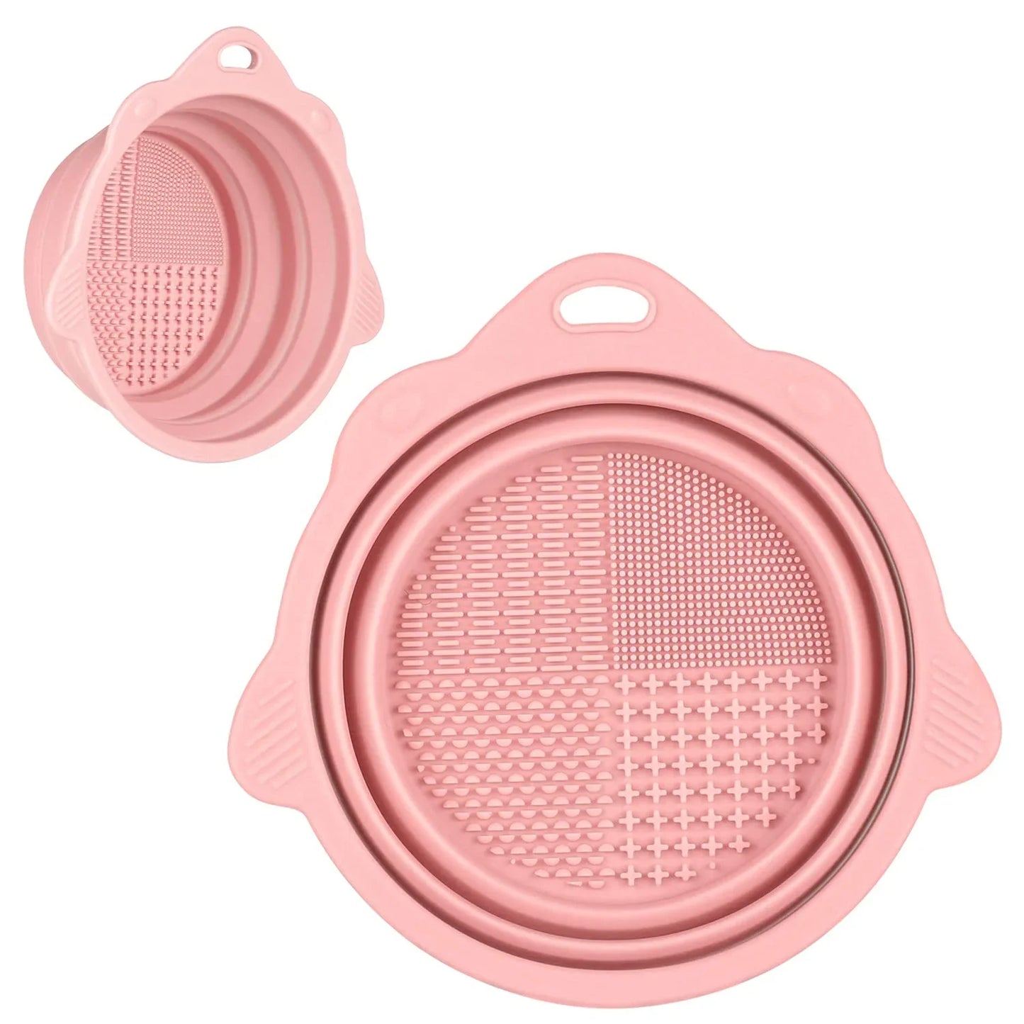 Foldable Silicone Cleaning Bowl for Brushes and Sponges