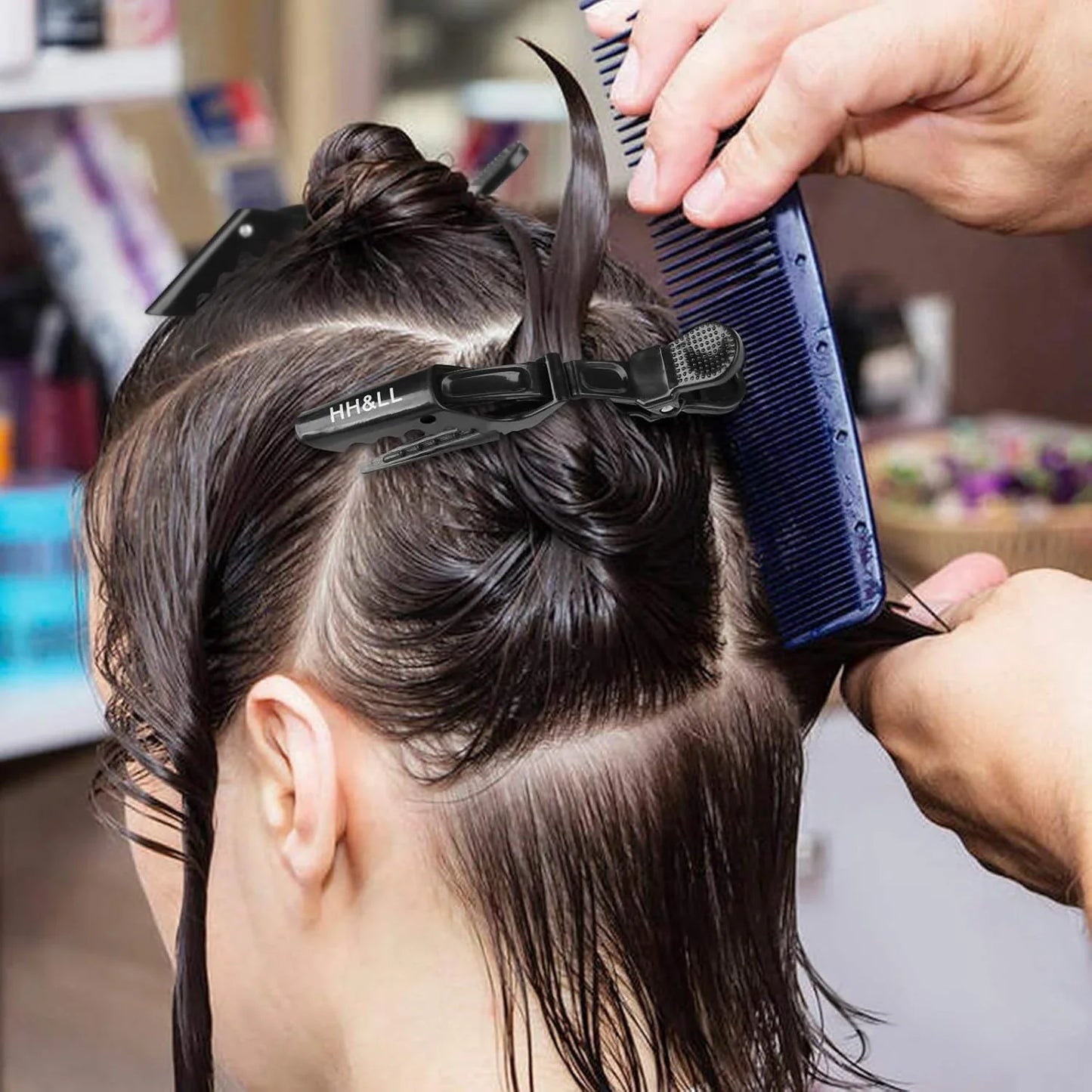 Non-Slip Hair Clips for Salon and Everyday Use