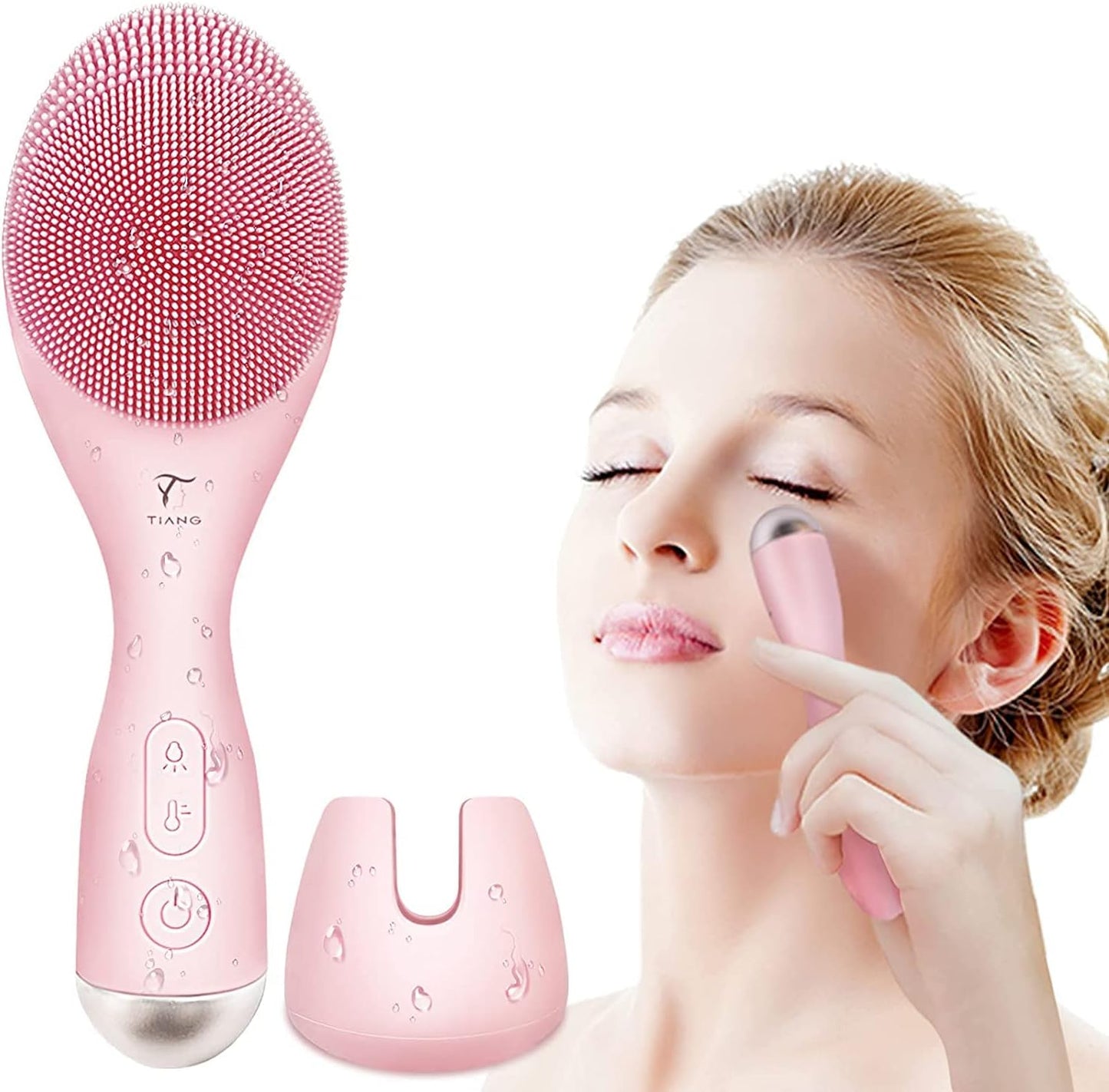Gentle Skincare – Electric Facial Cleansing Brush for Women – Deep Cleansing for Radiant Skin