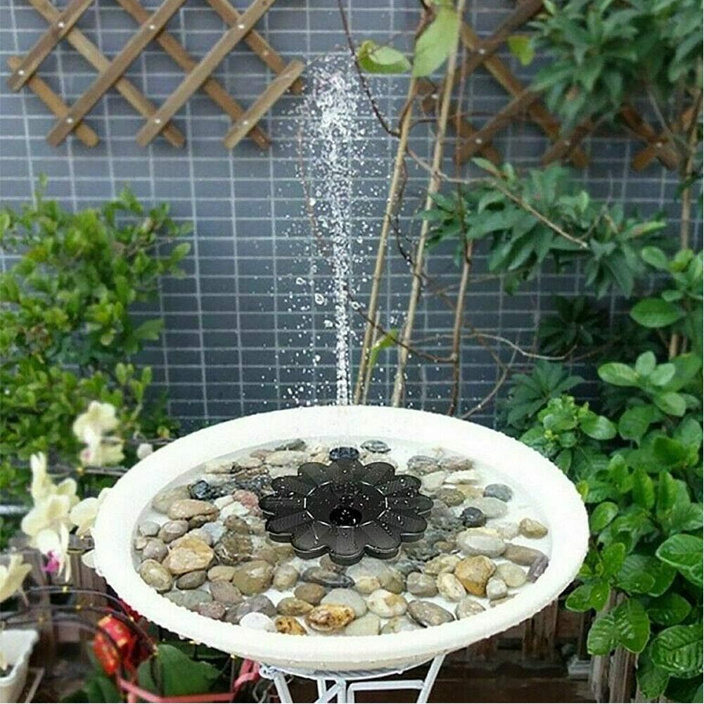 Solar-Powered Flower-Design Fountain – Water Feature for Garden, Ponds, and Pools