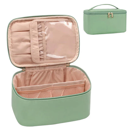 Practical Makeup Organizer for Travel – With Compartments and Dividers for Perfect Organization