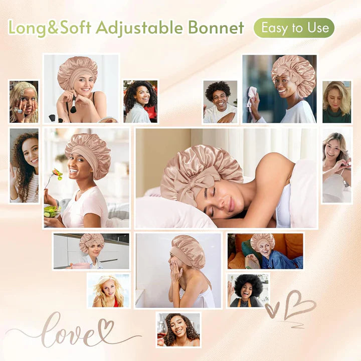 Satin Headband for Women – Comfortable Sleep Cap for Restful Nights