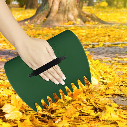 Ergonomic garden grabber – practical tool for collecting leaves and grass